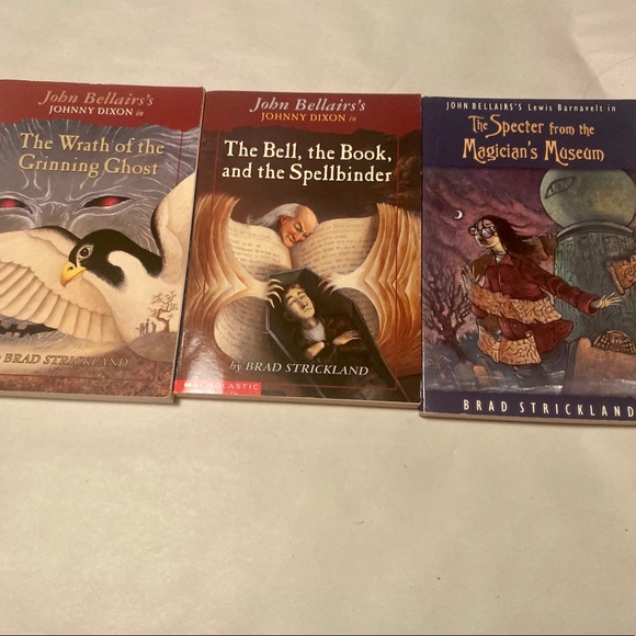π2/20 Set of 3 Bellair Johnny Dixon Creepy YA Novels Brad Strickland Books - Picture 7 of 8
